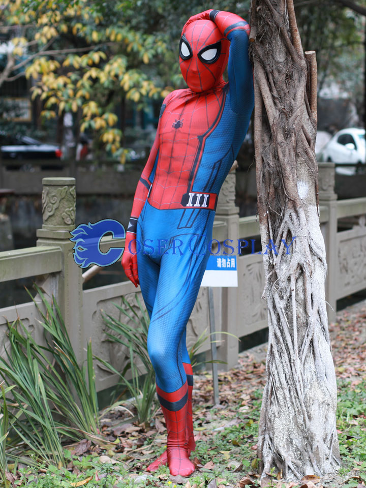 2018 Spider Man Homecoming Movie Cosplay Costume